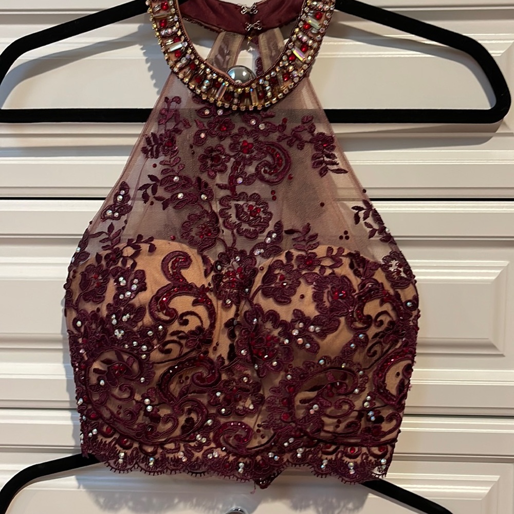 Two Piece Prom/ sweet 16 dress